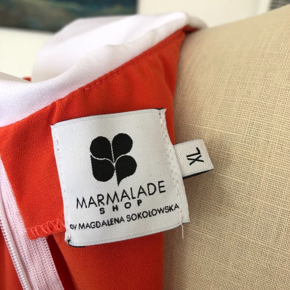 NWOT Marmalade Shop Vintage 1960s Collar Dress - Picture 8 of 10